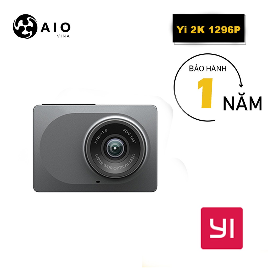 Yi 2K 1296P Smart dash cam - Camera hành trình Xiaomi