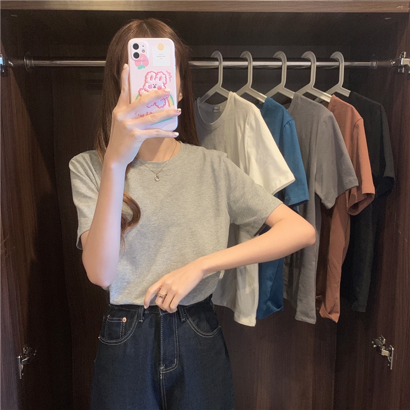 Áo thun NZN tay ngắn đơn giản thời trang dễ phối đồ cho nữ