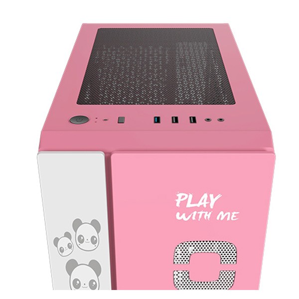 Vỏ máy tính Xigmatek OMG QUEEN EN45631 (màu hồng) Mid Tower | BigBuy360 - bigbuy360.vn