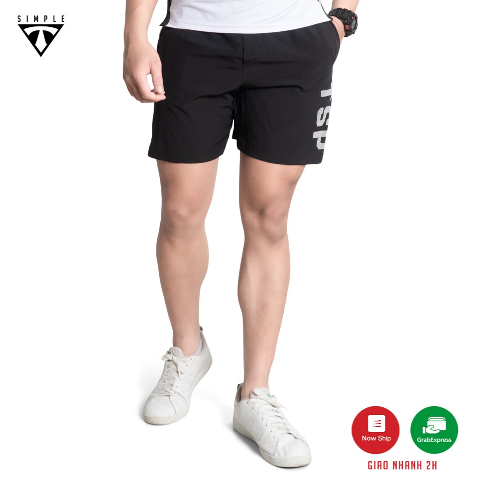 Quần Short TSP Thể Thao Nam TSIMPLE đùi tập gym vải thun lạnh thoáng mát co giãn chuẩn form nhiều màu | BigBuy360 - bigbuy360.vn