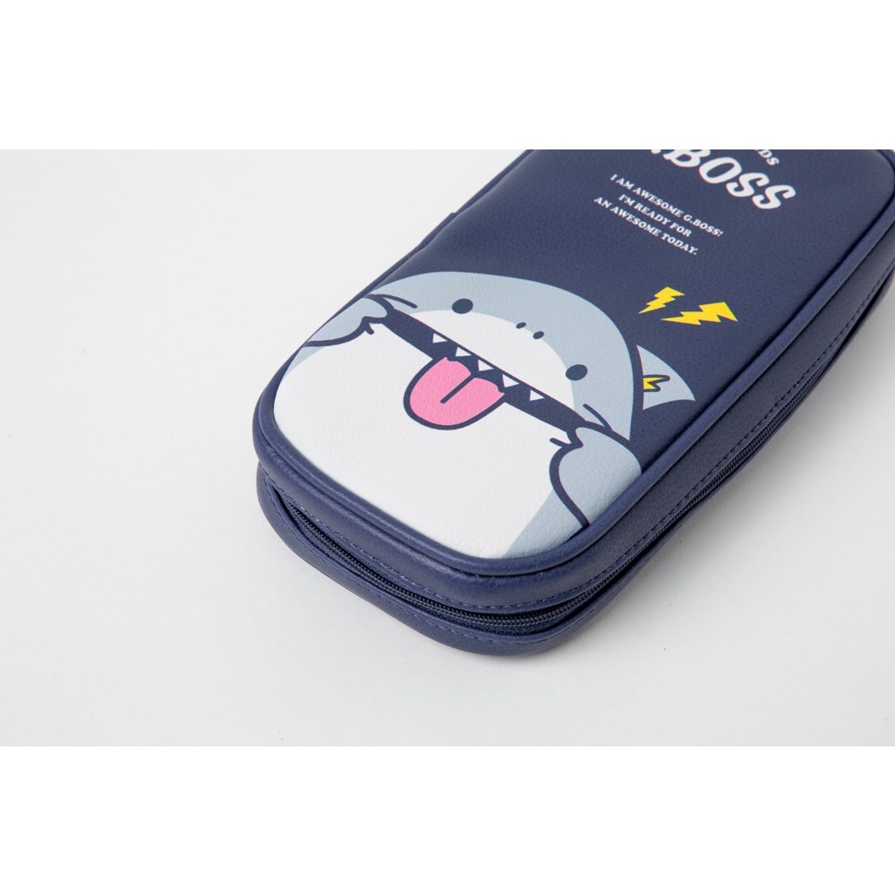 Túi Đựng Bút ARTBOX Hàn Quốc Họa Tiết Boss Nhiều Ngăn Tiện Lợi