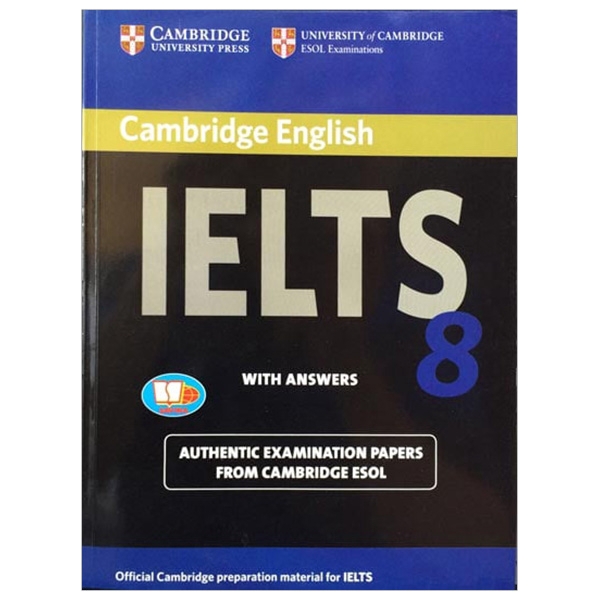 Sách - Cambridge IELTS 8 With Answers (Ngôn ngữ Tiếng Anh)