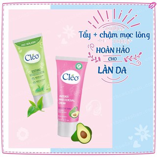 Kem Bơ Tẩy Lông + Gel Dưỡng Làm Chậm Mọc Long