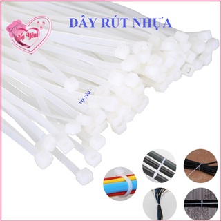 Dây rút nhựa túi 80 sợi đủ kích thước, dài 10cm, 15cm, 20cm, 30cm
