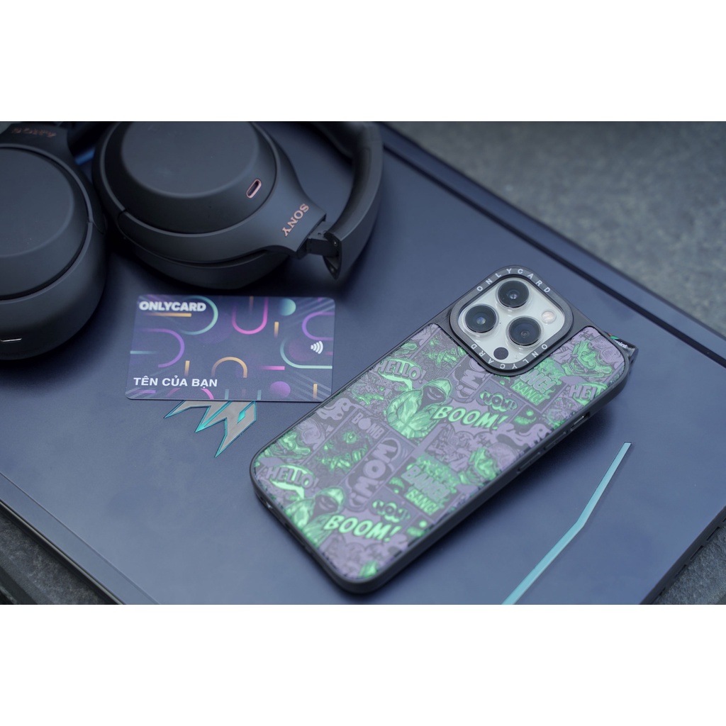 Ốp lưng thông minh ONLYCARD_BOM 04/Dành cho các dòng IPhone 7/7plus/8/8plus/x/xr/xs/11/12/13/pro/promax