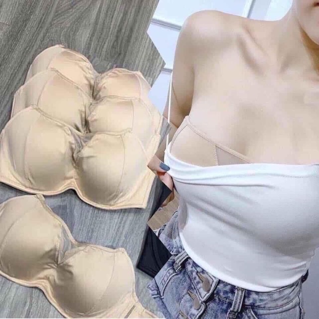 Áo lót chống tụt pink