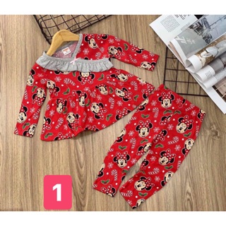 Bộ dài tay bozip bé gái size 8-22kg