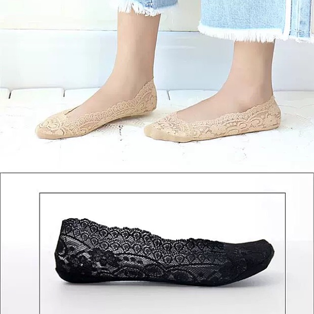 *Tất hài ren chống trơn(TBPAB,7.B2)