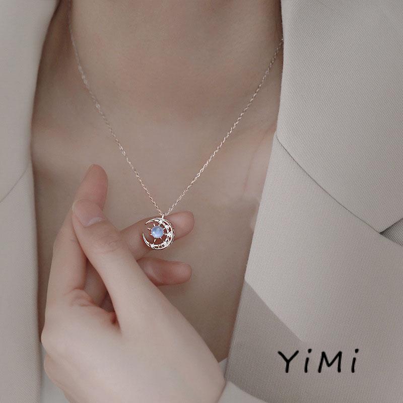 Vòng cổ Hình Mặt Trăng Ngôi Sao Thời Trang Cho Nữ