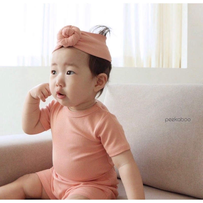 Bộ cộc gân CoolCool peekaboo màu 8-14
