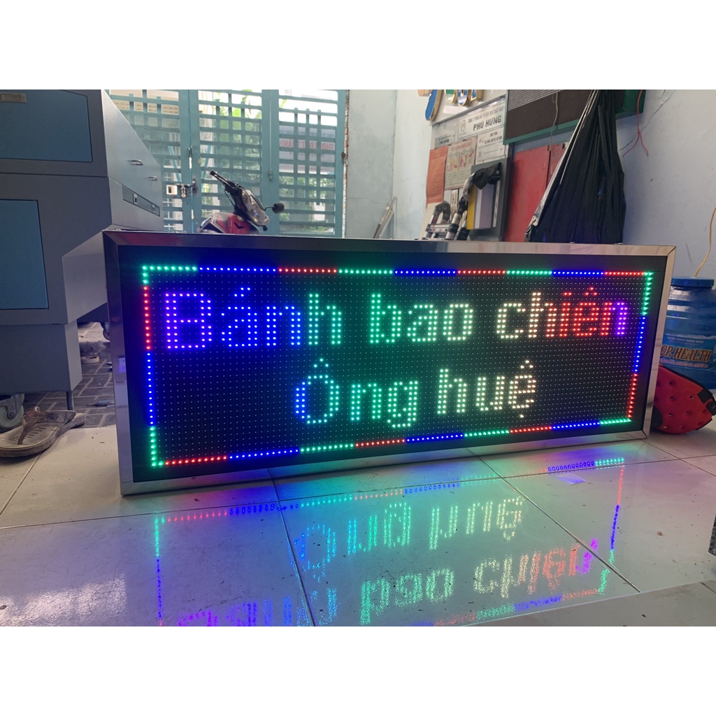 Bảng led Ma trận nhiều màu Trong nhà , kích thước 20 x 70cm