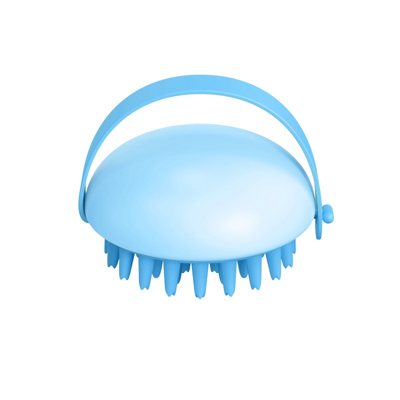 [mẫu mới] Lược Gội Đầu Mát Xa Silicone Thế Hệ Mới Có Tay Cầm
