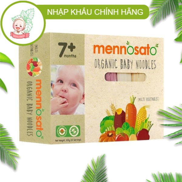 Mì Rau Củ Hữu Cơ Cho Bé - MenNoSato Organic Baby Noodles [MFDN]