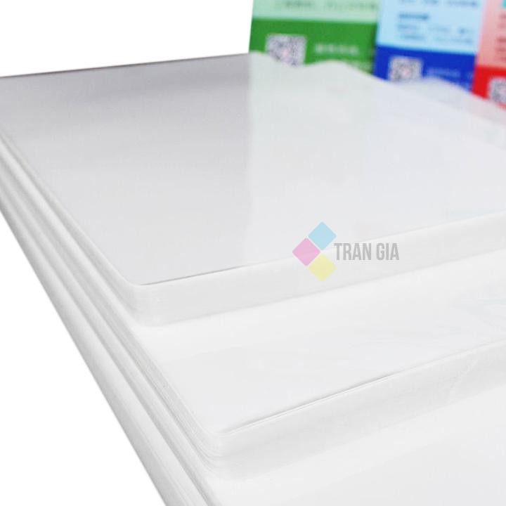 Màng ép Plastic - Khổ A4 - 80mic