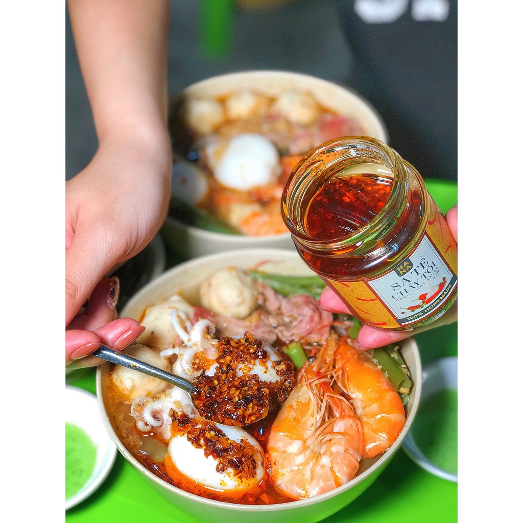 Sa tế cháy tỏi NanaFoods Combo 2 hủ