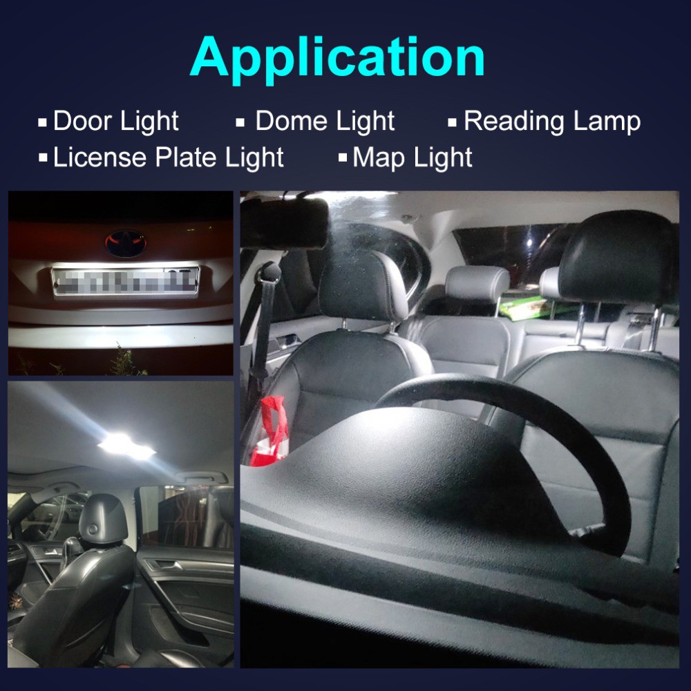 Đèn LED T10 3030 3SMD W5W 194 168 Chuyên Dụng Cho Xe Hơi
