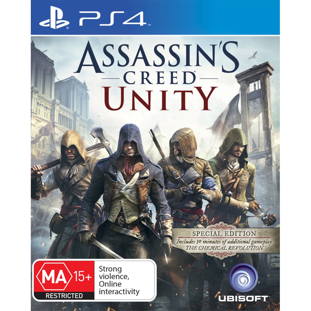 Game PS4: Assassins Creed Unity (AC Unity)