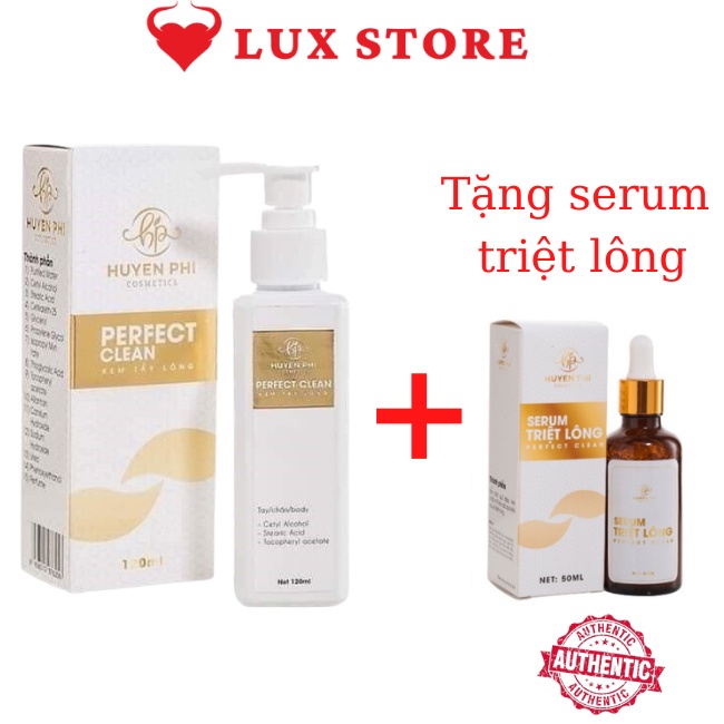 Kem Tẩy Lông Huyền Phi Cosmetics, Wax Lông Tay Chân Bụng Vùng Kín Bikini Có Tặng Kèm Serum Triệt Lông