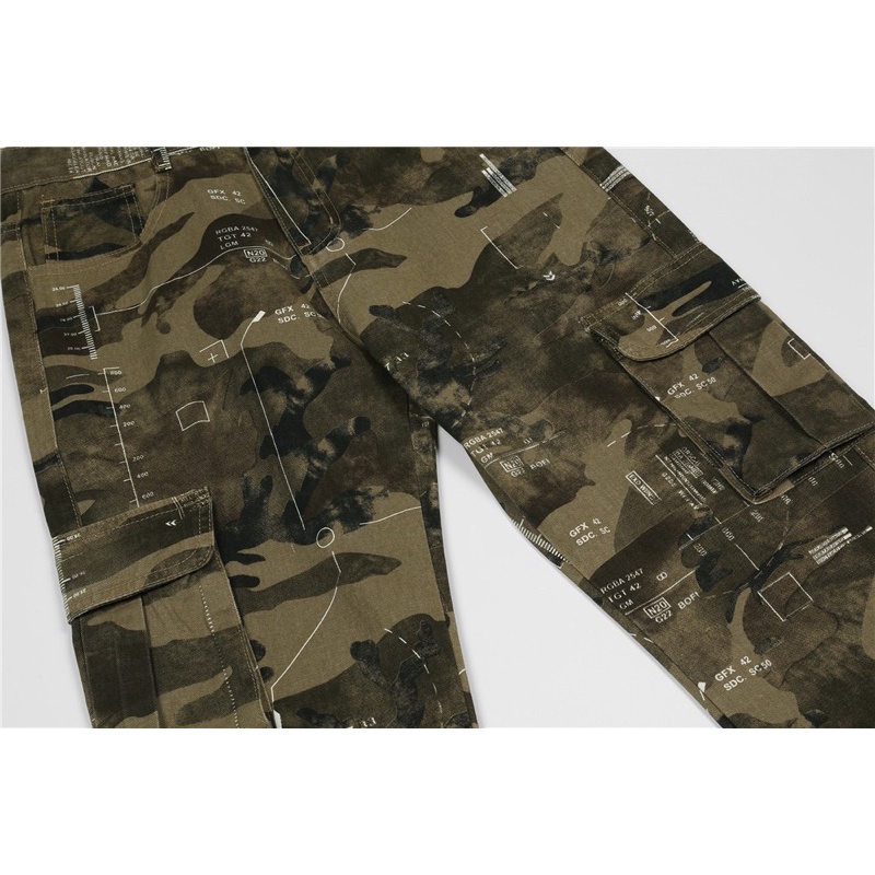 ⚡️⚡️  Quần Cargo AMIRI quân đội / Cargo pant Camo - Quần túi hộp AMIRI