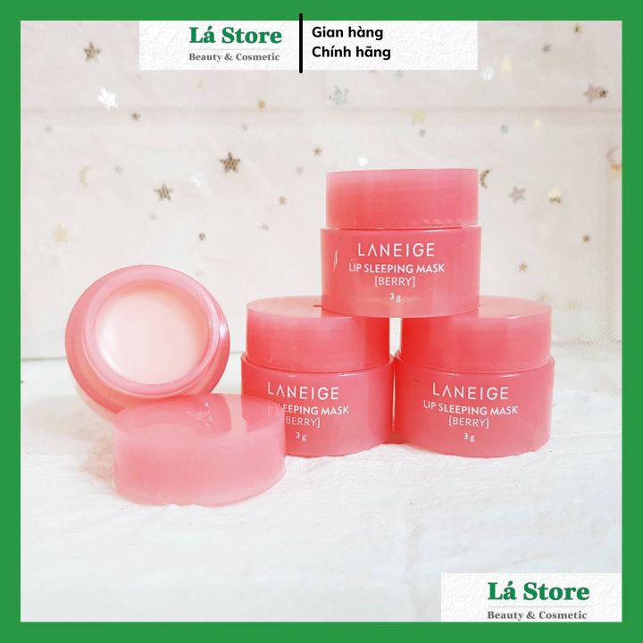 HÀNG CHÍNH HÃNG - Mặt nạ ngủ môi Laneige mini 3g