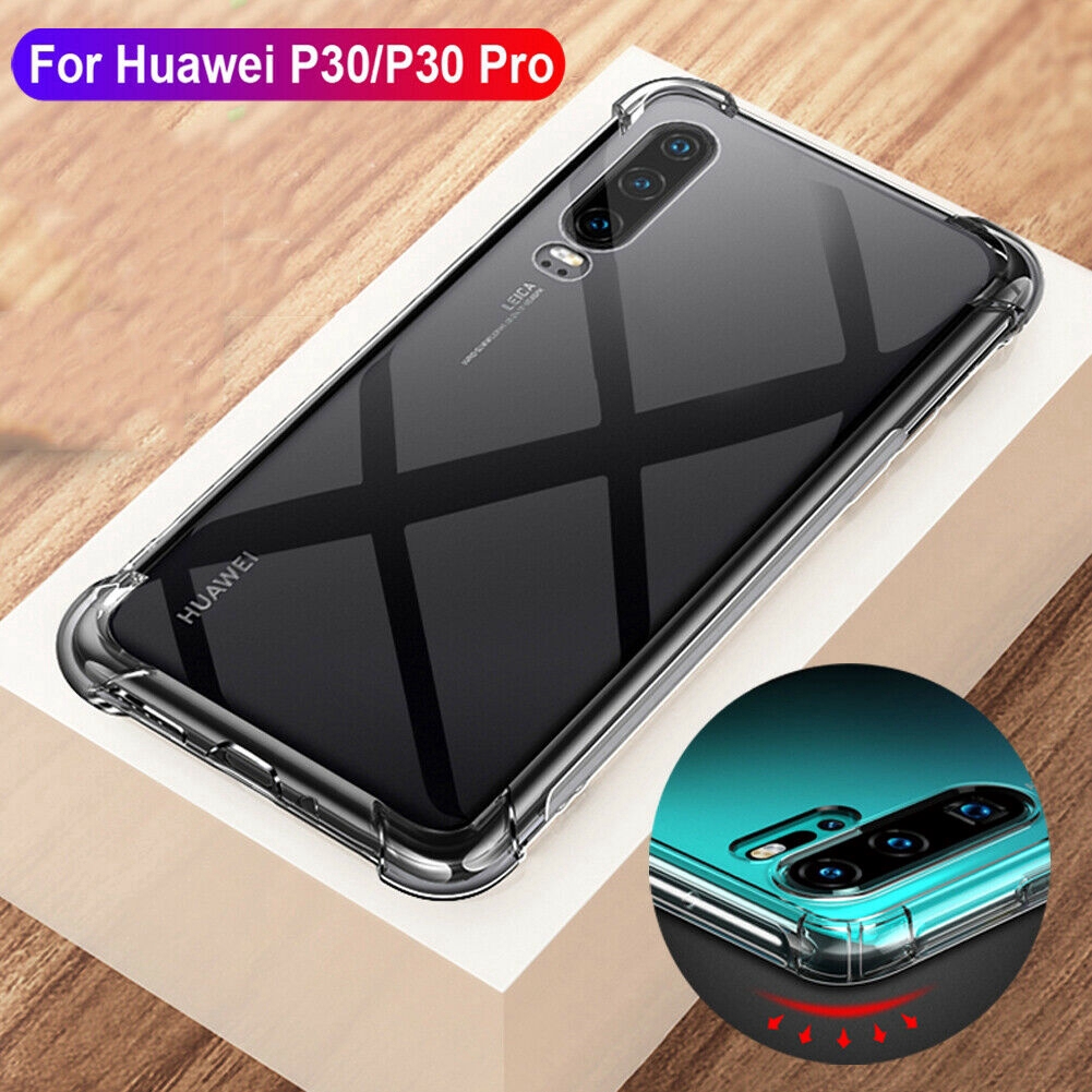 Ốp điện thoại mỏng bằng silicone chống sốc cho Huawei P30/P30 pro/lite