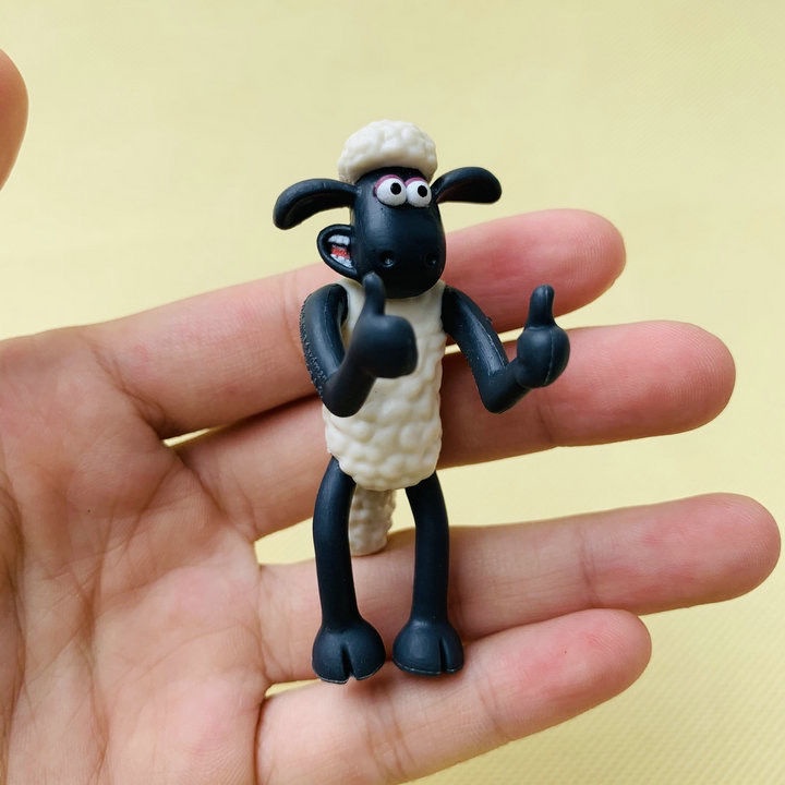 Mô Hình Chú Cừu Dễ Thương Trang Trí Nhà Cửa