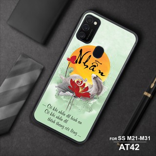 ốp điện thoai SAMSUNG M21 -M31 in hình Phong cách THƯ PHÁP