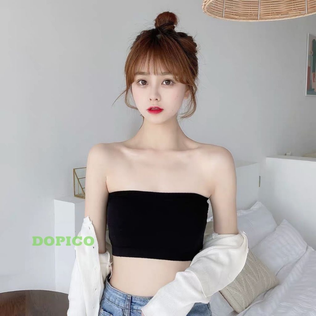 Áo ống cúp ngực không đệm , áo bra không dây cực xinh DOPICO B0123