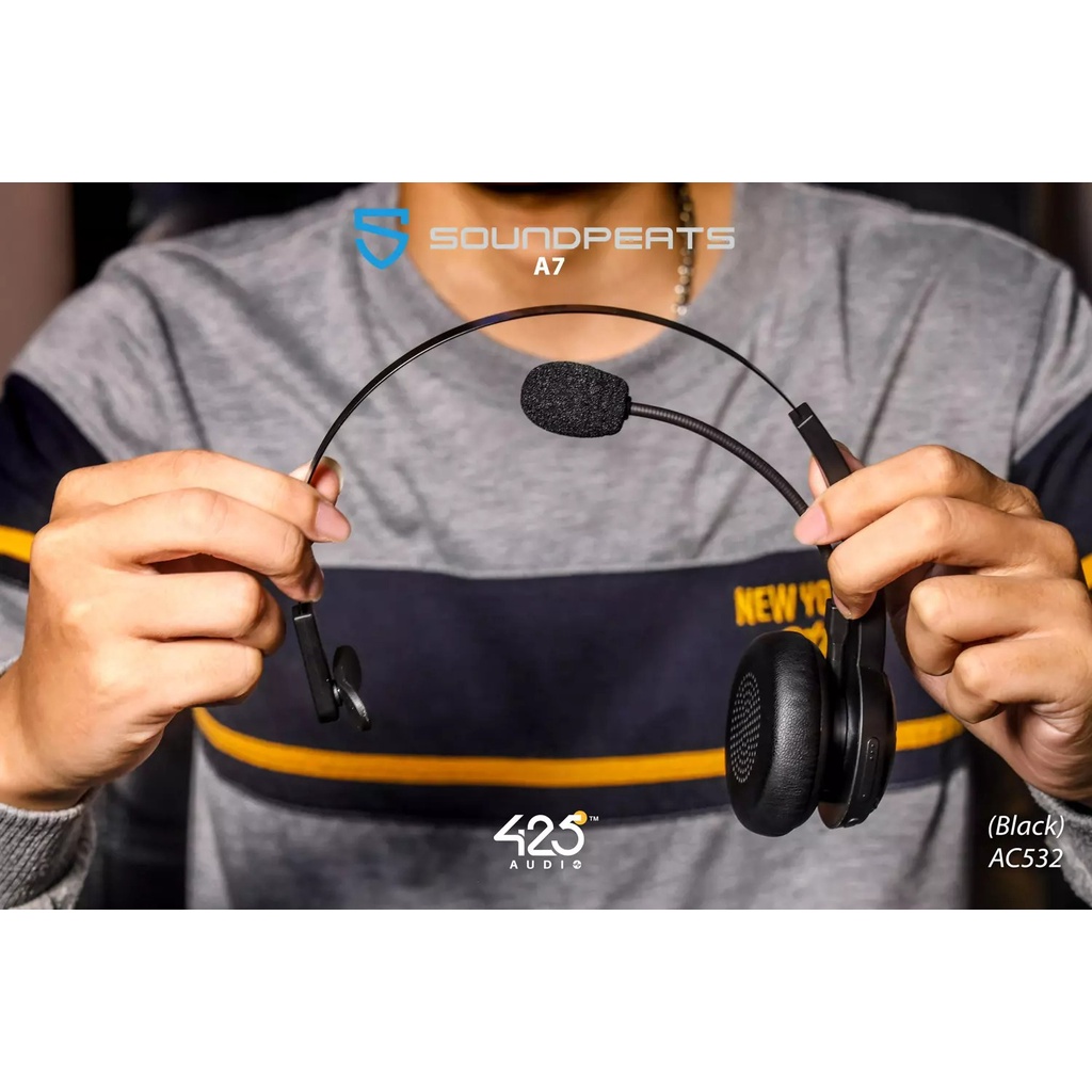 Tai nghe Chụp tai SoundPeats A7 mới 100% nguyên Seal chính hãng bảo hành 12 tháng | Họp hội thảo Trực Tổng Đài