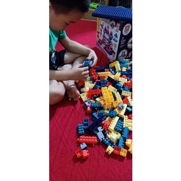 Đồ Chơi Xếp Hình 520 Chi Tiết CAO CẤP, Đồ Chơi Xếp Hình Lego Thông Minh Cho Bé
