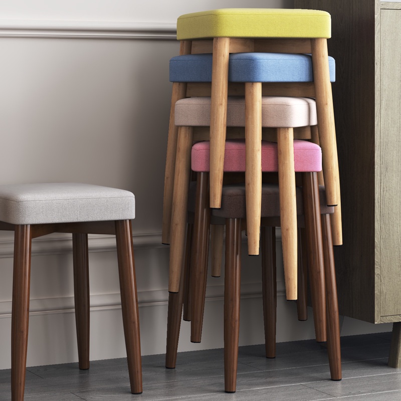 Ghế đôn ghế bàn trang điểm bàn phấn mặt đệm phong cách hàn quốc - gn66