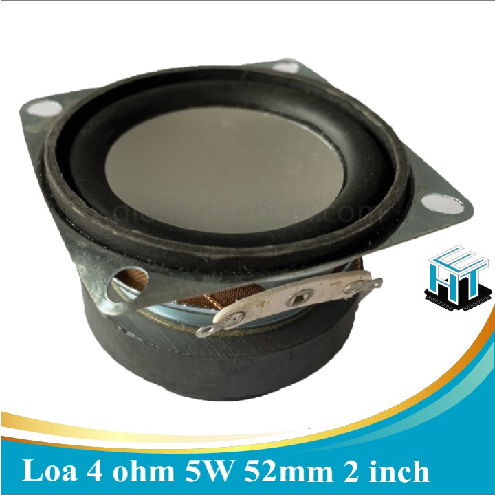 Loa 4 ohm 5W 52mm 2 inch củ loa kép