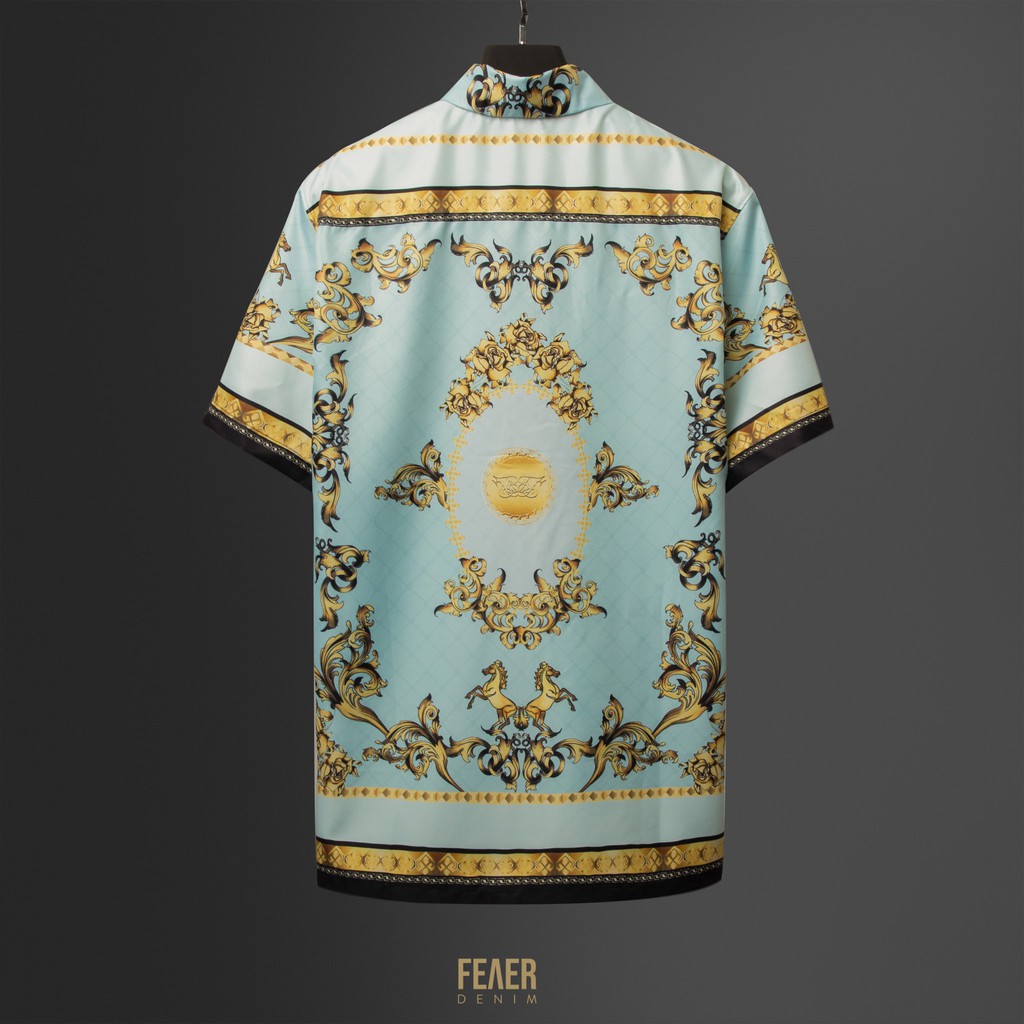 Áo sơ mi nam FEAER DENIM chất thoáng khí nhẹ vải lụa BLUE HORSE GOLD | BigBuy360 - bigbuy360.vn