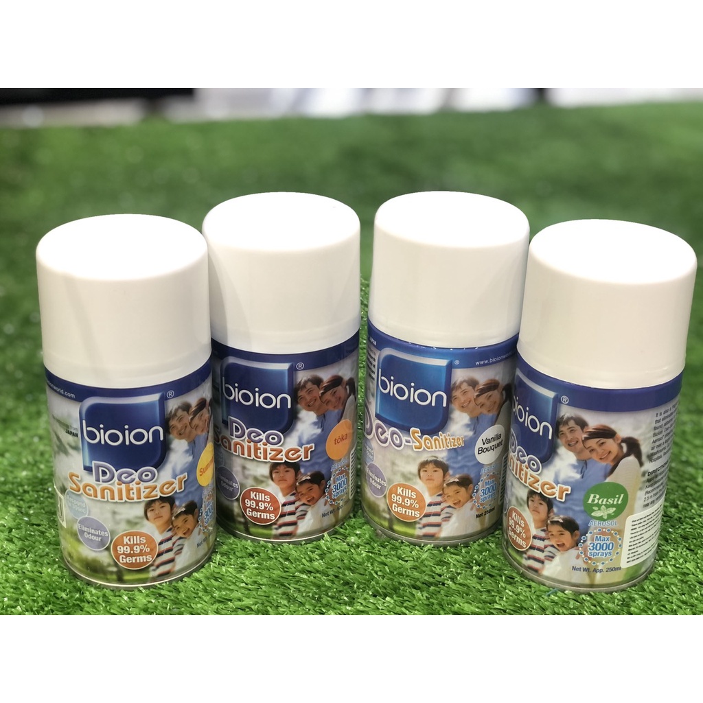 Bình xịt khử mùi và lọc không khí Bioion Deo Sanitizer 250ml