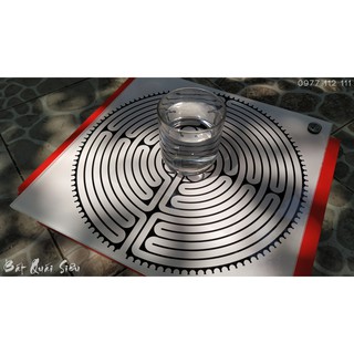 Đồ hình cảm xạ phong thủy Chartres Labyrinth