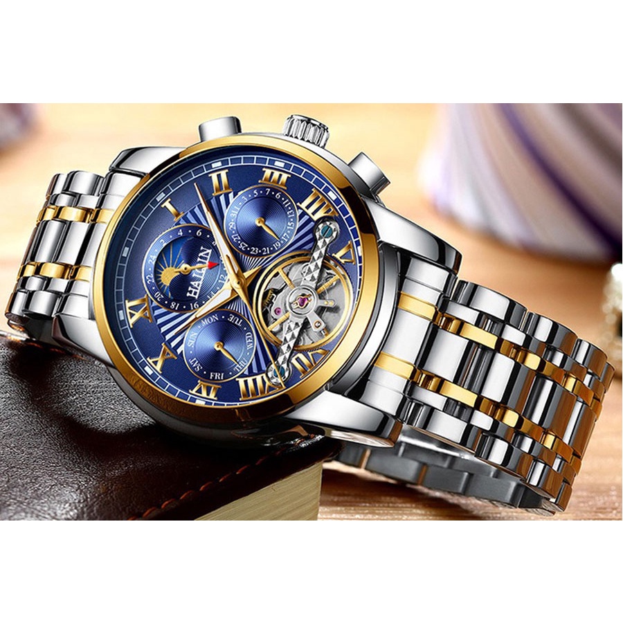 ĐỒNG HỒ NAM HAIQIN đồng hồ Cơ automatic Lộ Cơ Chạy Đầy Đủ Các Kim | BigBuy360 - bigbuy360.vn