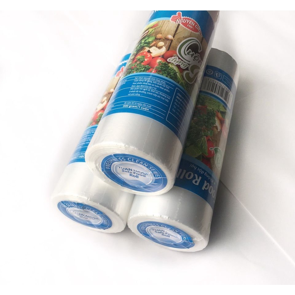 Túi Đựng Thực Phẩm 500g Sinh Học Tự Hủy - An Toàn Sức Khỏe, Bảo Vệ Môi Trường