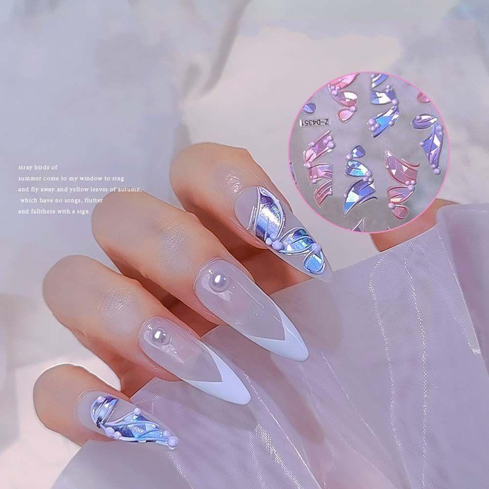 Nhãn Dán Nổi Trang Trí Móng Tay 5D DIY Dành Cho Nữ