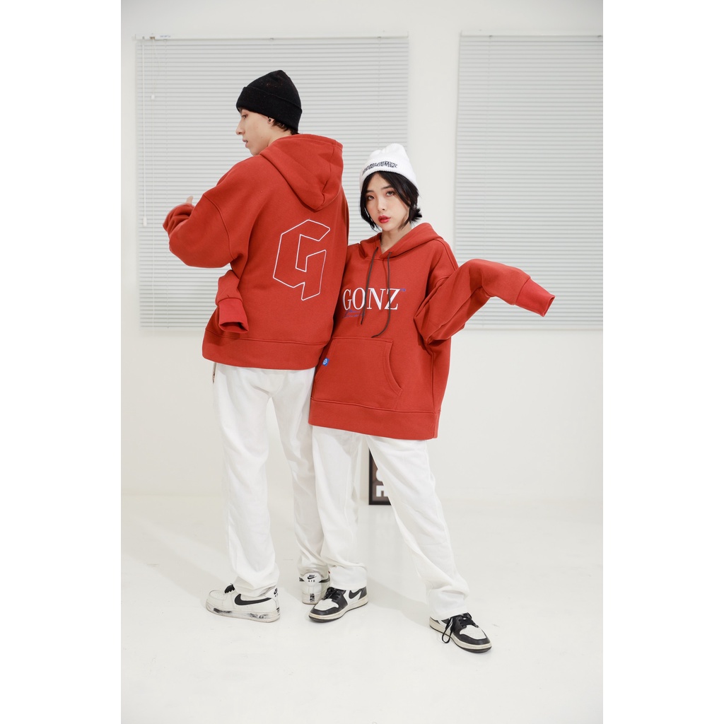 Áo Hoodies Nỉ Mùa Đông Form Rộng - Hoodies 01 Màu Nâu Đỏ | BigBuy360 - bigbuy360.vn