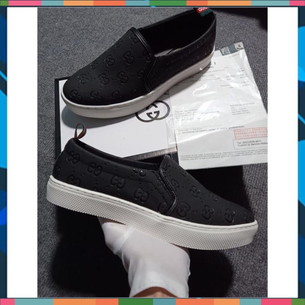 Giày Lười Slip On Nam GC Thời Trang Dễ Phối Đồ Hàng Cao Cấp Full Box