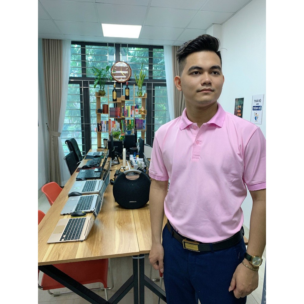 Áo thun nam trơn ❤FreeShip❤ vải cá sấu cotton cao cấp ngắn tay màu pastel cực sang trọng lịch lãm | BigBuy360 - bigbuy360.vn