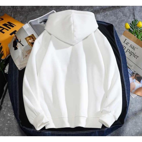 Áo Hoodie Cổ Khóa Đen Trắng Unisex Mẫu Áo Hoodie Nam và Nữ Đẹp - | BigBuy360 - bigbuy360.vn
