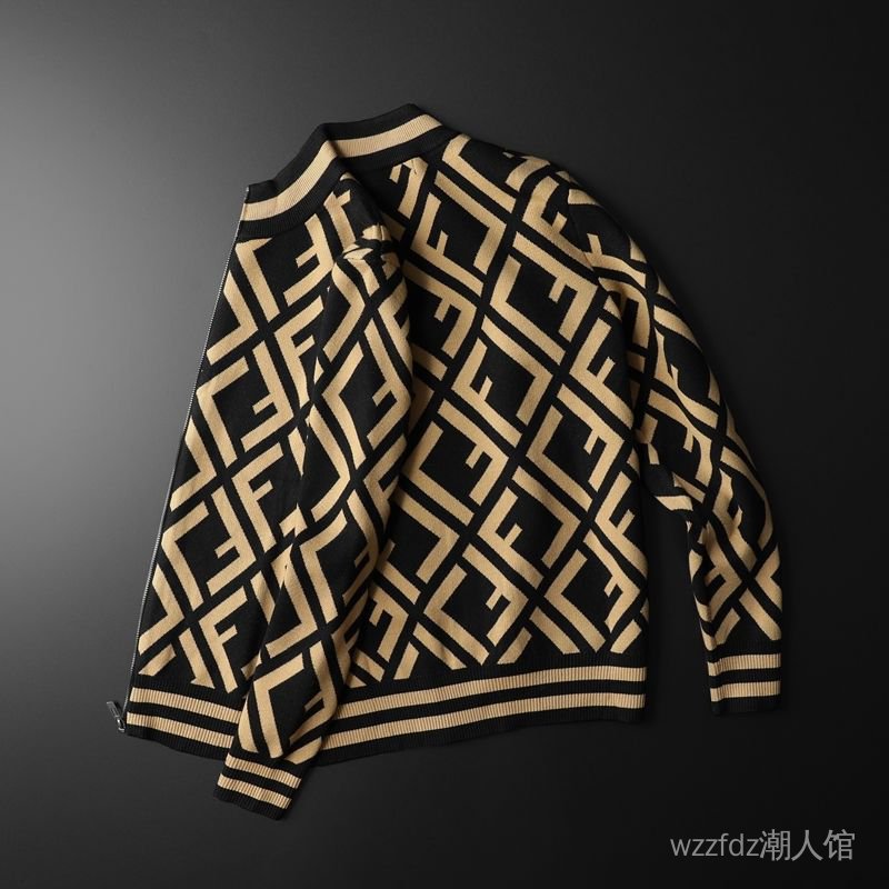 Áo Khoác Cardigan Dệt Kim Phối Khóa Kéo Kiểu Hàn Quốc Thời Trang 2020 Cho Nam | BigBuy360 - bigbuy360.vn