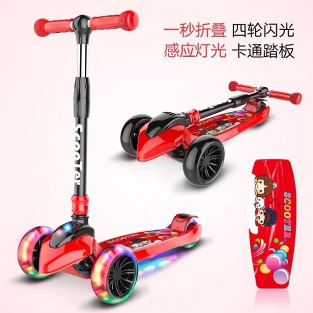 [HOÀN XU] - Xe trượt Scooter phát sáng size đại cho bé