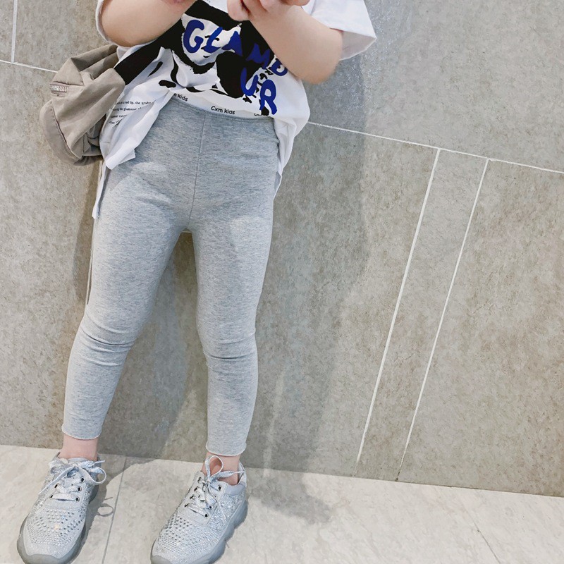 [Hàng siêu đẹp] Quần legging hè chất mát chuẩn phong cách Hàn Quốc cho bé gái