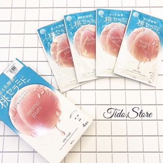 MOMO PURI - Mặt Nạ Đào (Lẻ 1 Miếng)