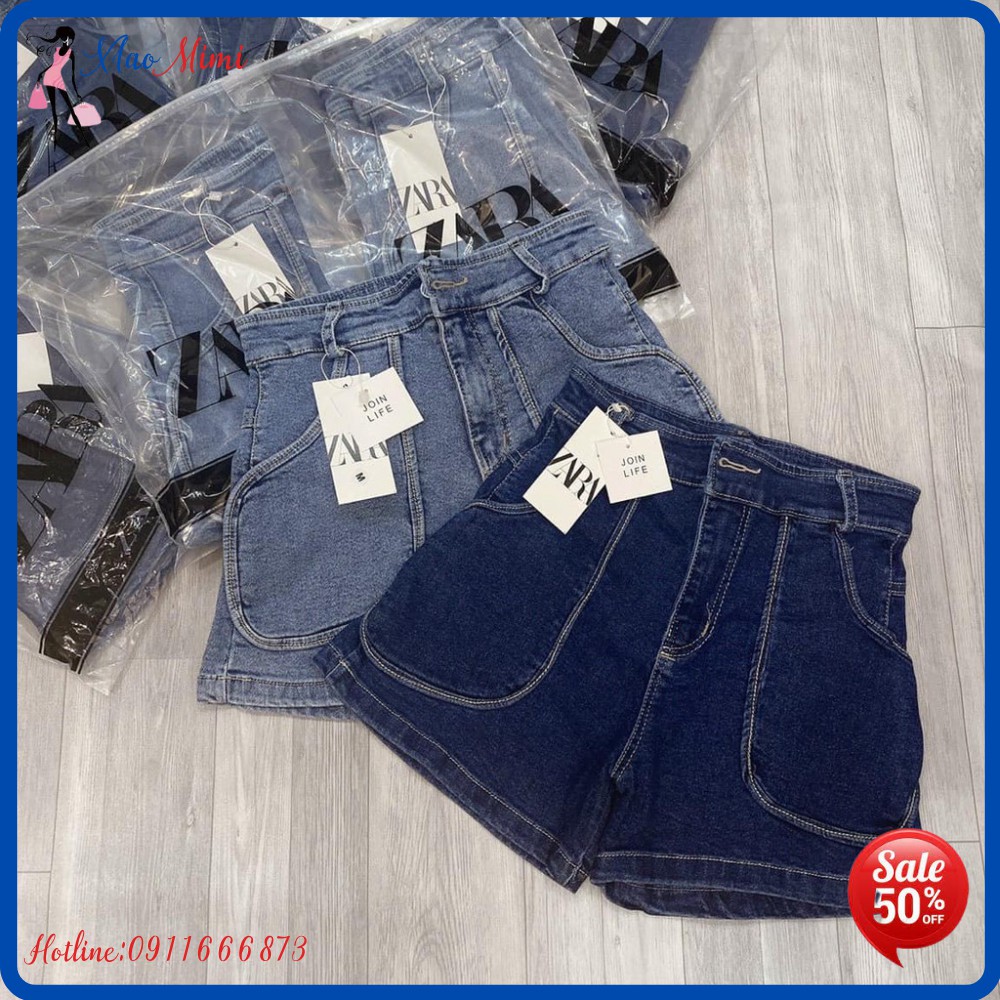 Quần Sooc , quần bò Túi To Z.R Cao Cấp 2 màu hotrend XIAOMIMI