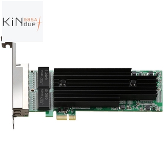 Card Mạng Lan 4 Cổng 1000mbps Rj45 Pci 1x Express Cho Máy Tính Intel 82575