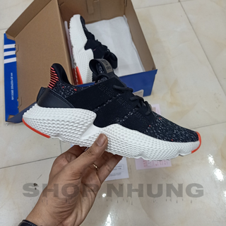 Giày Prophere Đen Đuôi Sọc Cam