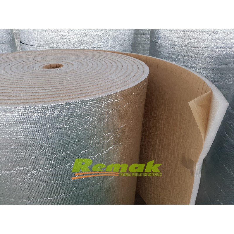 Xốp Cách nhiệt tráng bạc Dày 5mm Có mặt dính PE Foam Remak